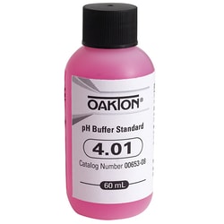 Cole-Parmer Oakton Buffer Solution, pH 4.01; 5 x 60 mL Bottles/Pk, Quantity: