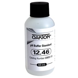 Cole-Parmer Oakton Buffer Solution, pH 12.46; 5 x 60 mL Bottles/Pk, Quantity:
