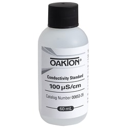 Cole-Parmer&nbsp;Oakton Conductivity and TDS Standard, 100 µS; 5 x 60 mL Bottles/Pk