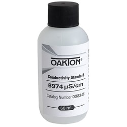 Cole-Parmer&nbsp;Oakton Conductivity and TDS Standard, 1413 µS; 5 x 60 mL Bottles/Pk