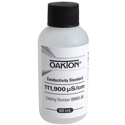 Cole-Parmer&nbsp;Oakton Conductivity and TDS Standard, 111,900 µS; 5 x 60 mL Bottles/Pk
