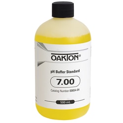 Cole-Parmer Oakton Buffer Solution, pH 7.00; 12 x 500 mL Bottles/Cs, Quantity: