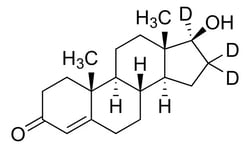 CERILLIANT Testosterone-d3 (16, 16, 17-d3) Solution, 100 g/mL in Acetonitrile,