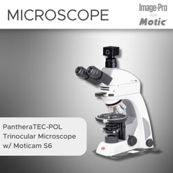 Motic Material Science Package: Panthera TEC POL Trino Microscope w/ Moticam