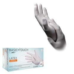AMPri&nbsp;Guantes de látex Basic-Touch