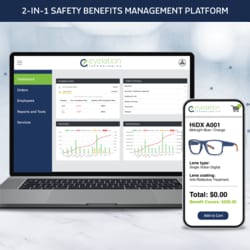 Eyelation Benefits-Managed Prescription Safety Eyewear Program:Support