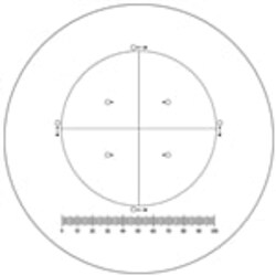 Fisherbrand&trade;&nbsp;Reticle for FRC2P