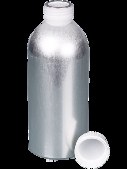 BURKLE INC Aluminium bottle, 600ml w/ cap, Quantity: Each of 1
