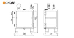 Sanplatec Acrylic Vacuum Desiccator SNO Type 11 L (approx.) | Buy Online | Sanplatec | Fisher Scientific