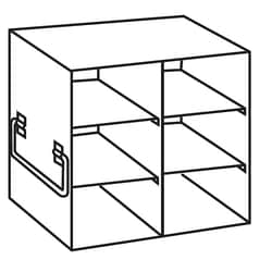 Cole-Parmer Argos Technologies PolarSafe Upright Freezer Rack for Standard 2