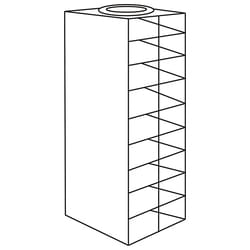 Cole-Parmer&nbsp;Argos Technologies PolarSafe Vertical/Chest Freezer Rack for Standard 2