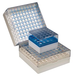 Cole-Parmer Argos Technologies PolarSafe Freezer Box, PC, 81-Place, 2