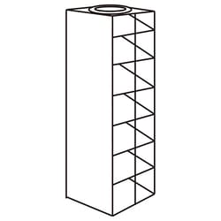 Cole-Parmer Argos Technologies PolarSafe Vertical/Chest Freezer Rack for Standard 3