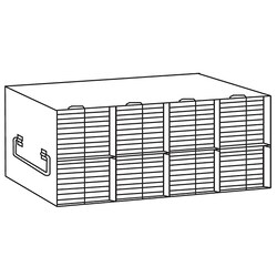 Cole-Parmer Argos Technologies PolarSafe Upright Freezer Rack for 96/384-Well