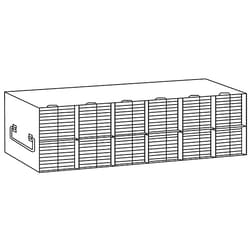 Cole-Parmer Argos Technologies PolarSafe Upright Freezer Rack for 96/384-Well