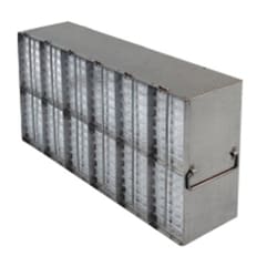 Cole-Parmer Argos Technologies PolarSafe Upright Freezer Rack for 96/384-Well Microtiter Plates, accepts 96 with lids or 120 without lids