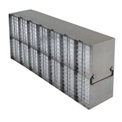 Cole-Parmer Argos Technologies PolarSafe Upright Freezer Rack for 96/384-Well Microtiter Plates, accepts 112 with lids or 140 without lids
