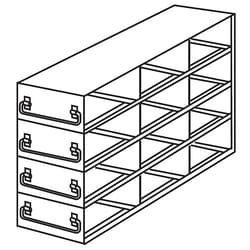 Cole-Parmer Argos Technologies PolarSafe Upright Freezer Drawer Rack for