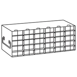 Cole-Parmer Argos Technologies PolarSafe Upright Freezer Rack for 96-Well