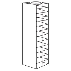 Cole-Parmer Argos Technologies PolarSafe Vertical/Chest Freezer Rack for