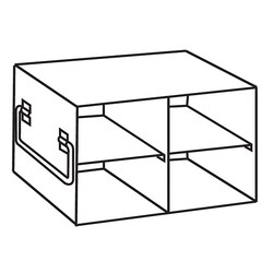 Cole-Parmer Argos Technologies PolarSafe Upright Freezer Rack for 15 and