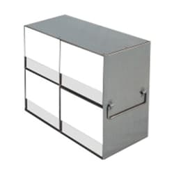 Cole-Parmer Argos Technologies PolarSafe Upright Freezer Rack for 15 and 50 mL Centrifuge Tube Boxes, 2 x 2 Array