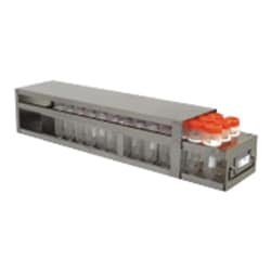 Cole-Parmer&nbsp;Argos Technologies PolarSafe Upright Freezer Drawer Rack for 50 mL Centrifuge Tubes; 1 Drawer, holds 39 tubes