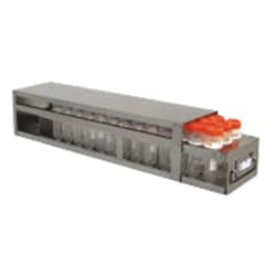 Cole-Parmer Argos Technologies PolarSafe Upright Freezer Drawer Rack for 50 mL Centrifuge Tubes; 1 Drawer, holds 51 tubes