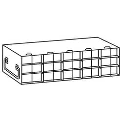 Cole-Parmer&nbsp;Argos Technologies PolarSafe Upright Freezer Rack for Microtube Boxes with 2 7/16