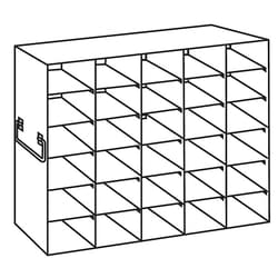 Cole-Parmer Argos Technologies PolarSafe Upright Freezer Rack for 25-Place