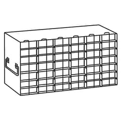 Cole-Parmer Argos Technologies PolarSafe Upright Freezer Rack for 25-Place Slide Boxes, 6 x 7 Array