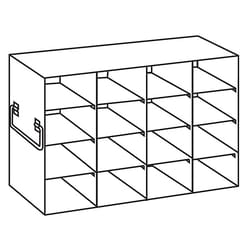 Cole-Parmer Argos Technologies PolarSafe Upright Freezer Rack for 100-Place