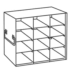 Cole-Parmer Argos Technologies PolarSafe Upright Freezer Eco-Rack for Standard