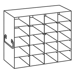 Cole-Parmer Argos Technologies PolarSafe Upright Freezer Eco-Rack for 2"