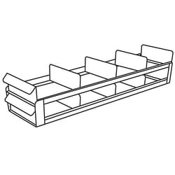 Cole-Parmer Argos Technologies PolarSafe Upright Freezer Sliding Tray Eco-Rack for Standard 2