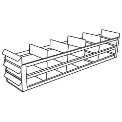 Cole-Parmer Argos Technologies PolarSafe Upright Freezer Sliding Tray Eco-Rack for Standard 2