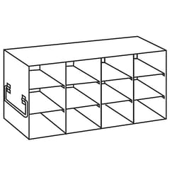 Cole-Parmer Argos Technologies PolarSafe Upright Freezer Eco-Rack for Standard