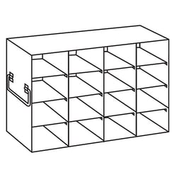 Cole-Parmer Argos Technologies PolarSafe Upright Freezer Eco-Rack for Standard