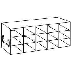 Cole-Parmer Argos Technologies PolarSafe Upright Freezer Eco-Rack for Standard