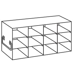 Cole-Parmer Argos Technologies PolarSafe Upright Freezer Rack for Standard 3.75