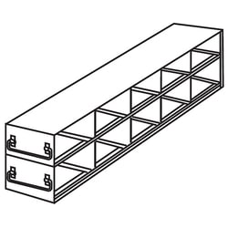 Cole-Parmer&nbsp;Argos Technologies PolarSafe Upright Freezer Drawer Rack for Standard 3.75