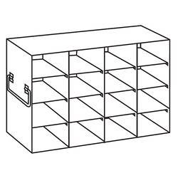 Cole-Parmer Argos Technologies PolarSafe Adjustable Upright Freezer Rack