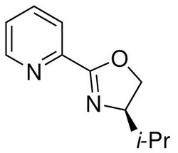 Strem, An Ascensus Company CAS# 132187-16-7. 100mg. 2-[(4R)-4,5-Dihydro-4-isopropyl-2-oxazolyl]pyridine,