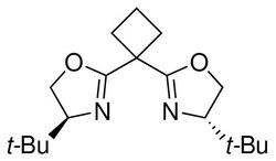 Strem, An Ascensus Company CAS# 298693-02-4. 100mg. (4S,4'S)-2,2'-Cyclobutylidenebis[4,5-dihydro-4-tert-butyloxazole],