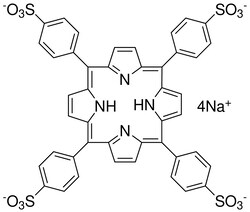 Strem, An Ascensus Company CAS# 39050-26-5. 1g. Tetrasodium-meso-tetra(4-sulfonatophenyl)porphine