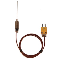 Cole-Parmer Digi-Sense Type-K Hypodermic Probe Mini-Connector, 2.25" L