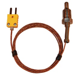 Cole-Parmer Digi-Sense Type-K Pipe Plug Probe SS 1 / 4