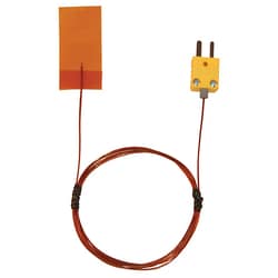 Cole-Parmer Digi-Sense Type-K Self-Adhesive Tape Probe 1" x 2" Mini-Con