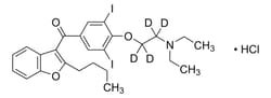 Amiodarone-D4 hydrochloride solution, 100 μg/mL in methanol (as free base), ampule of 1 mL, certified reference material, Cerilliant
