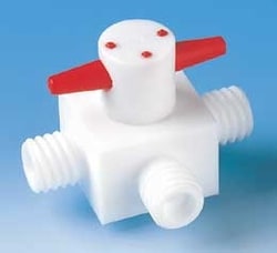 Bohlender PTFE 3-Way Stopcocks 6 mm | Buy Online | Bohlender&trade; | Fisher Scientific
